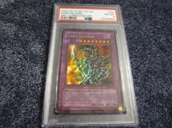 2003 YuGiOh Magician Force 1st Edition DARK PALADIN CORRECTED ART MFC-105 PSA 8! - Image 1
