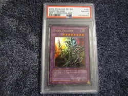 2003 YuGiOh Magician Force 1st Edition DARK PALADIN CORRECTED ART MFC-105 PSA 8! - Image 2