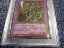 2003 YuGiOh Magician Force 1st Edition DARK PALADIN CORRECTED ART MFC-105 PSA 8! - Image 5