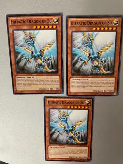 Hieratic Dragon of Su - GAOV-EN023 - Common - Unlimited Edition - NM YuGiOh! X3 - Image 3