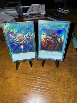 Yugioh Quarter Century Secret Rare Monster Reborn Triple Tactics Thrust UR RA03 - Image 1