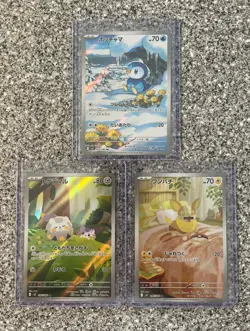 (3) Japanese Pokemon Inferno X FULL ART Card Lot Near Mint Piplup (SEE PIC) - Image 1