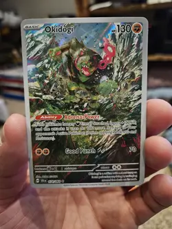 Pokemon TCG: Okidogi 074/064 - Shrouded Fable Illustration Rare Card - NM - Image 1