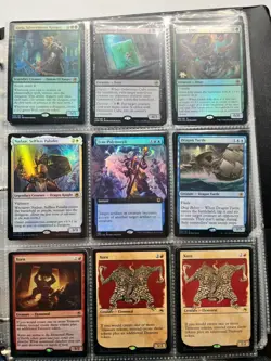 Huge Collection of 206 MTG "Adventures In The Forgotten Realms" Foil Card Lot - Image 4