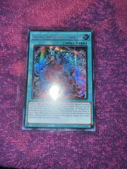 Yugioh Cards Original Sinful Spoils - Snake-Eye MP24-EN124 Pris Secret Rare NM - Image 1