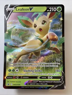Leafeon V SWSH194 - SWSH: Sword & Shield Promo Cards Holo (NM++) - Image 1
