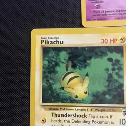 Pikachu Team Rockets Meowth Mewtwo 3 27 18 WOTC Black Star PROMO Pokemon Card LP - Image 5
