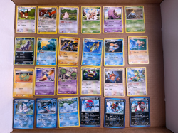 Pokemon Mid Era 24 Card Lot Cleffa, Salamence, Eevee, etc lot # 6 - Image 1