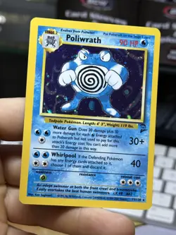 Nidoqueen 12/130 Poliwrath 15/130 Base Set 2 2000 Vintage Pokemon Card Lot WOTC - Image 4