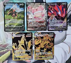 Pokemon Black Border Trainer Gallery 5 Card Lot! S&S 🔥🔥 Blissey, Eternatus Etc - Image 1