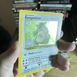 Kangaskhan 5/64 Pokemon Jungle Holo Rare WOTC Vintage Card English HP Unlimited - Image 3