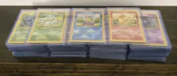 Pokemon Card Bundle of (120 cards) Vintage Lot Base Jungle and Fossil WOTC 1999 - Image 1
