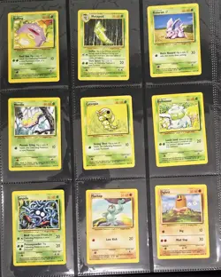 Pokemon Card Bundle of (120 cards) Vintage Lot Base Jungle and Fossil WOTC 1999 - Image 2