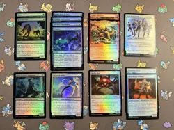Marvel’s Spider-Man 14 FOIL Card Lot Commons MTG Magic The Gathering - Image 1