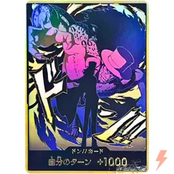 DON !! Card [Gold Frame] (Rob Lucci) ONE PIECE Card Best Vol.2 Japanese #0228 - Image 1