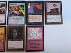 MTG Lot Miscut, Misprint, Grim Monolith, Beta CE Mana Flare, Artist Proof B.F.M. - Image 3