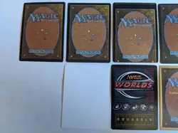 MTG Lot Miscut, Misprint, Grim Monolith, Beta CE Mana Flare, Artist Proof B.F.M. - Image 5