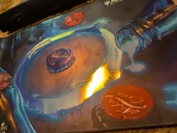 Magic the Gathering MagicCon Chicago Fallout Sol Ring Limited Foil Playmat MTG - Image 3