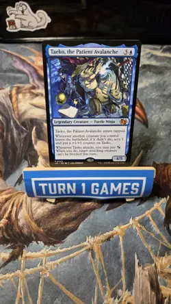 Taeko, The Patient Avalanche (Anime) #39- MTG Foundations Jumpstart (J25) NM - Image 1