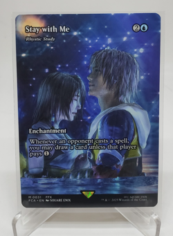MAGIC THE GATHERING FINAL FANTASY STAY WITH ME RHYTIC STUDY MYTHIC RARE ORANGE - Image 1