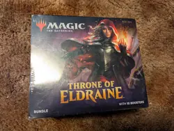 Magic the Gathering Throne of Eldraine MTG Bundle New Sealed 10 Boosters - Image 1