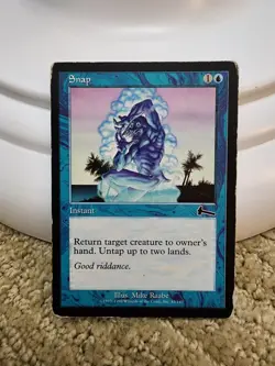 Snap x1 Urza's Legacy 1999 MP #43 MTG - Image 1