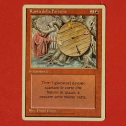 Wheel of Fortune (ITALIAN) Magic the Gathering Revised Edition - Image 1