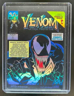 2025 Magic: The Gathering Venom Lethal Protector Foil #0233 - Image 1