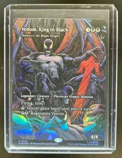 2025 Magic: The Gathering Marvel Venom, King In Black Foil #0022 - Image 1