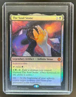 2013 Magic: The Gathering The Soul Stone Legendary Artifact Foil #0066 - Image 1