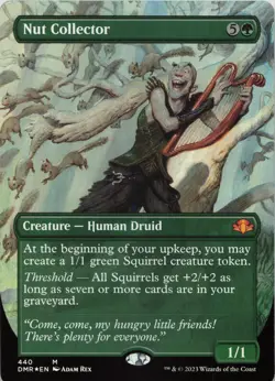 Nut Collector (Borderless) - FOIL - M Dominaria Remastered 440 - MTG - Image 1