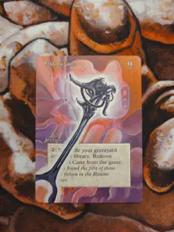 Magic the Gathering Feldon's Cane Hand Painted Unique Custom MTG Alter - Image 1