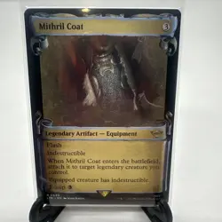 MTG The Lord Of The Rings Mithril Coat showcase rare non foil - Image 1