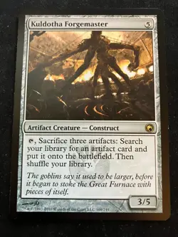 MTG Kuldotha Forgemaster {Scars of Mirrodin} - NM/LP - Image 1