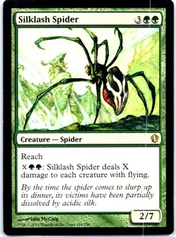 #169 Silklash Spider Commander 2013 Rare - Image 1