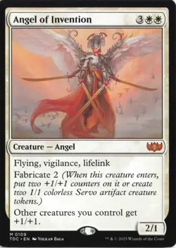Angel of Invention Commander: Tarkir: Dragonstorm Non-Foil Near Mint or Better - Image 1
