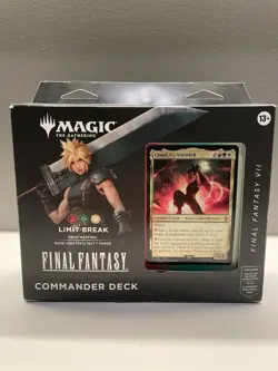 Magic The Gathering MTG Final Fantasy VII FF7 Commander Deck Cloud Limit Break - Image 1