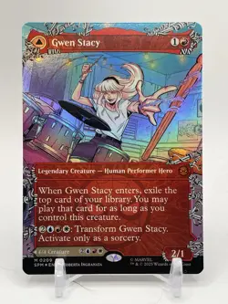 Gwen Stacy (0209) (Borderless) Marvel's Spider-Man Foil - Image 1
