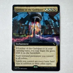MTG Leyline of the Guildpact 418 Extended Art Regular Rare MKM - Image 1