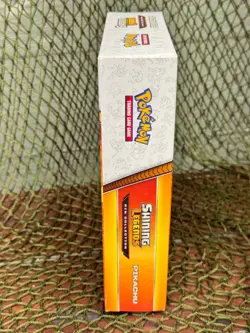 *SEALED* *CLEAN* Pokemon TCG: SHINING LEGENDS ~ PIKACHU Pin Collection Box - Image 2