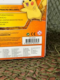 *SEALED* *CLEAN* Pokemon TCG: SHINING LEGENDS ~ PIKACHU Pin Collection Box - Image 5