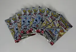 Pokemon Prismatic Evolutions Booster Pack Lot x10 Factory Sealed Loose Packs - Image 1