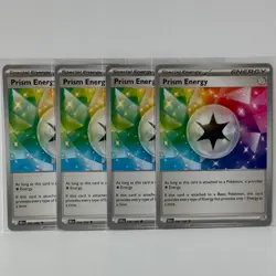 4x Pokemon TCG - Prism Energy - 086/086 - SV: Black Bolt (playset) - English - Image 1