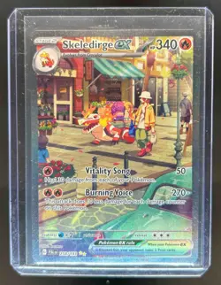 2023 Pokemon Scarlet & Violet Paldea Evolved Skeledirge ex #258/193 - Image 1