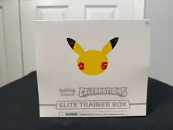Pokemon TCG: 25th Anniversary Celebrations Elite Trainer Box (2021) 820650809439 - Image 1