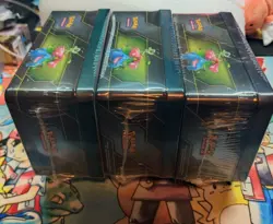Pokemon Tag Team Tins Set Of 3 Pikachu Zekrom Snorlax Venusaur Factory Sealed - Image 2
