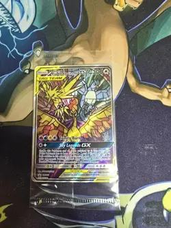 Pokemon Hidden Fates ETB Moltres & Zapdos & Articuno GX #SM210 Sealed Promo - Image 1
