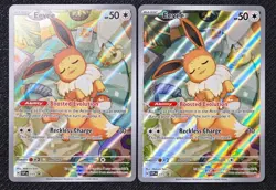 Pokemon TCG: Prismatic Evolutions ETB Black Star Promo Eevee 173 NM 2X LOT - Image 1