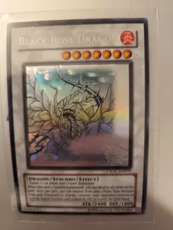 Ghost Rare, Black Rose Dragon, LP, CSOC-EN039 - Image 1