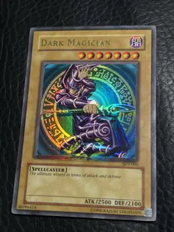 Yugioh Dark Magician SDY-006 Foil Shift Misprint Error Foil Bar - Image 5